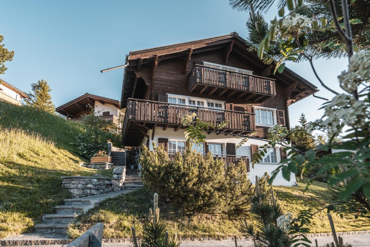 Chalet Sunna Hoeckli - Pistennah Und Ruhig Mit Panoramablick Arosa Extérieur photo
